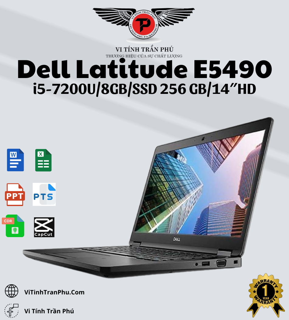 Laptop Dell Latitude E5490 - i5 8250u